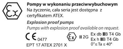 DRENO ALPHA V PRO-EX - fekaliniai siurbliai, nuotrauka 5