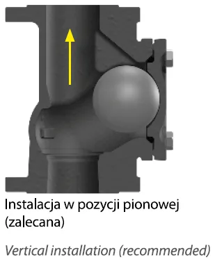 DRENO Rutulinis atbulinis vožtuvas F/F, nuotrauka 3