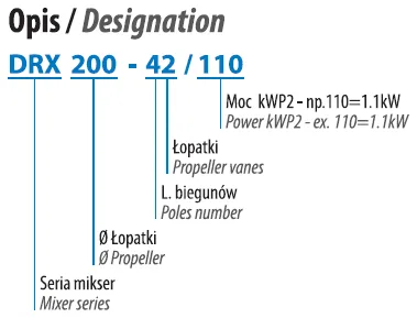 DRENO Panardinama maišyklė DRX, nuotrauka 2
