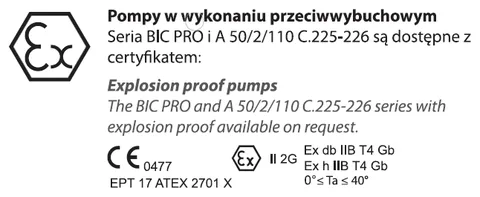 DRENO AM-EX / AT-EX 50 - drenažiniai siurbliai, nuotrauka 2