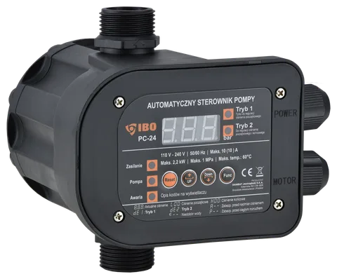 IBO Elektroninė slėgio relė PC-24, nuotrauka 3